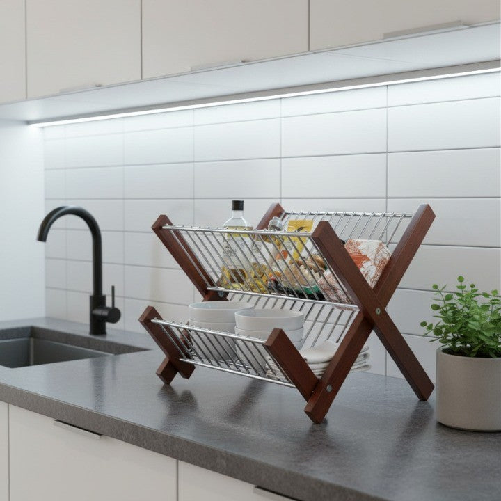 Swift Fold Collapsible Dish Drying Rack - Image 6