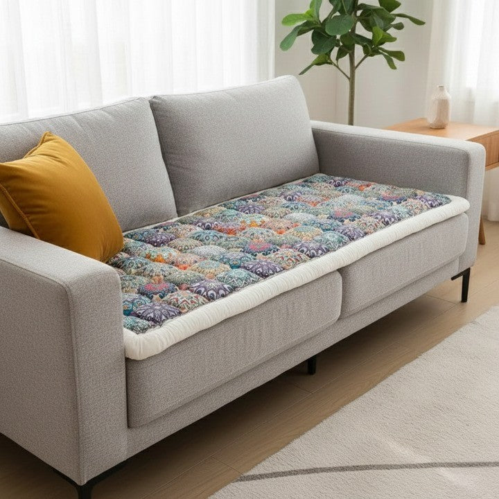 Bohemian Style Cushion Cotton Couch Pad - Image 6