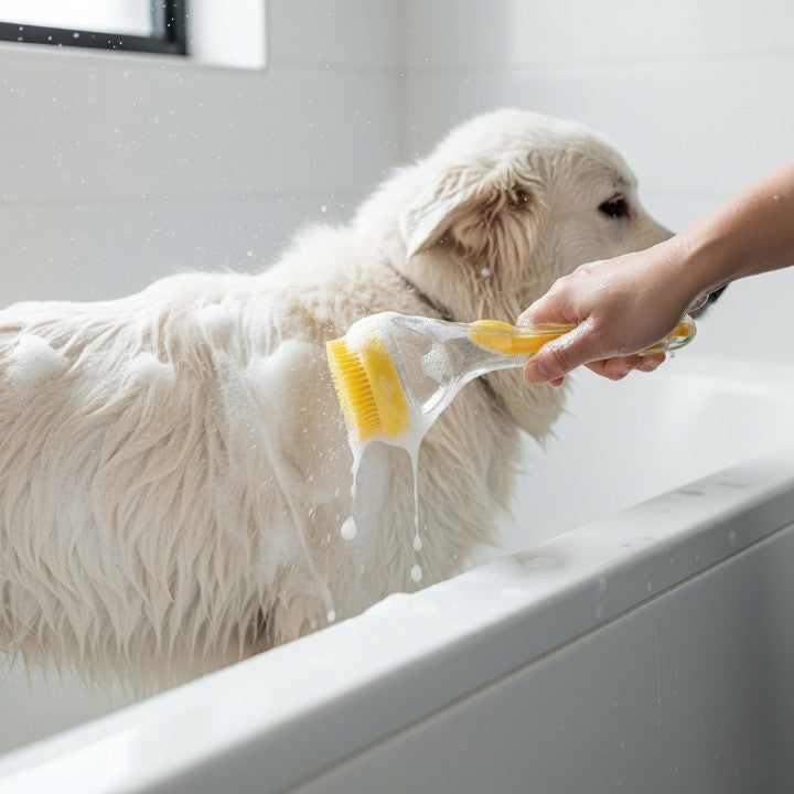 Bubbly Cleaner Pet Bath Massage Brush - Image 1