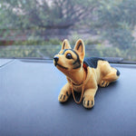 Cute Head Shaking Dogs Car Decor