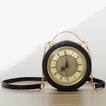 Vintage Time Creative Clock Crossbody Bag