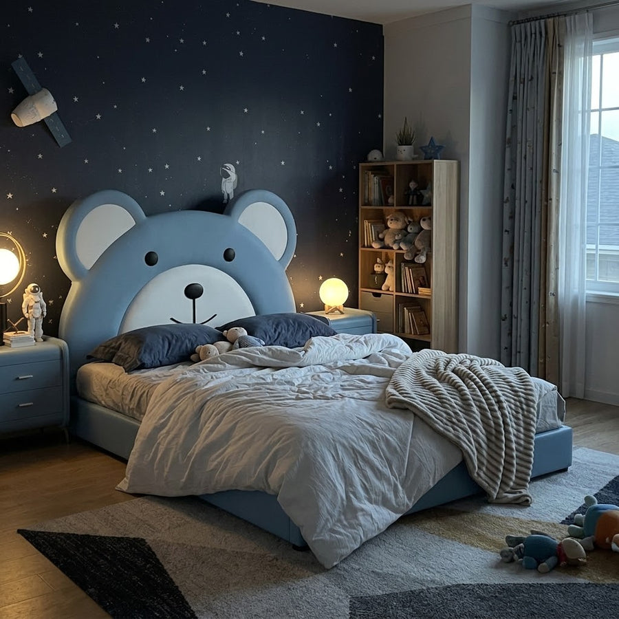 Cute Bear Cartoon Kids Bear Bed