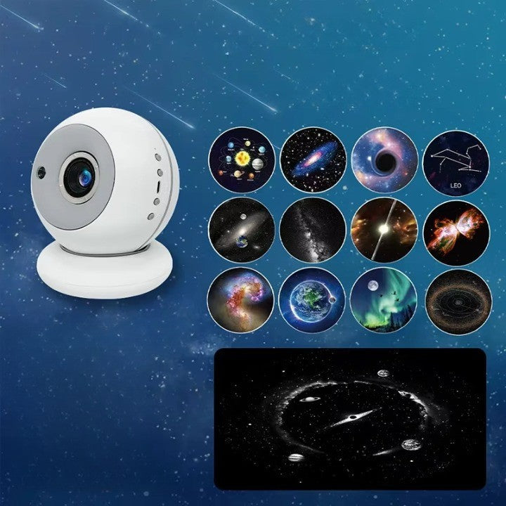 Fantasy Sky Rotating Night Light Projector - Image 1