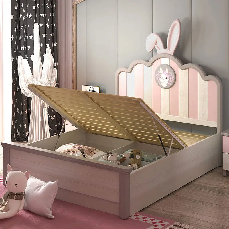 Sleepy Rabbit Wooden Kids Bed - Image 2
