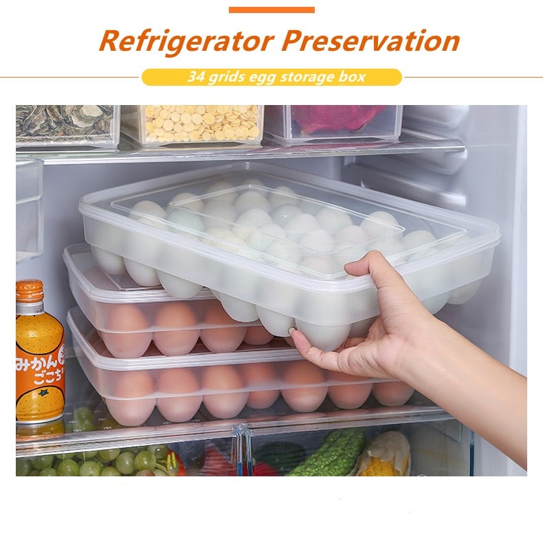 Japanese-Style Plastic Duck Egg Storage Box - Image 3
