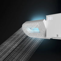 Ultra Rain Matte Wall Mounted Brass Rainfall Shower Set - Image 3