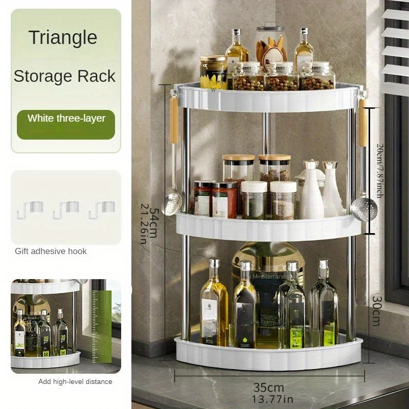 Bathroom Space-Saver Corner Organizer Rack - Image 5
