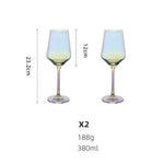 Rotatable Crystal Wine Glass Holder