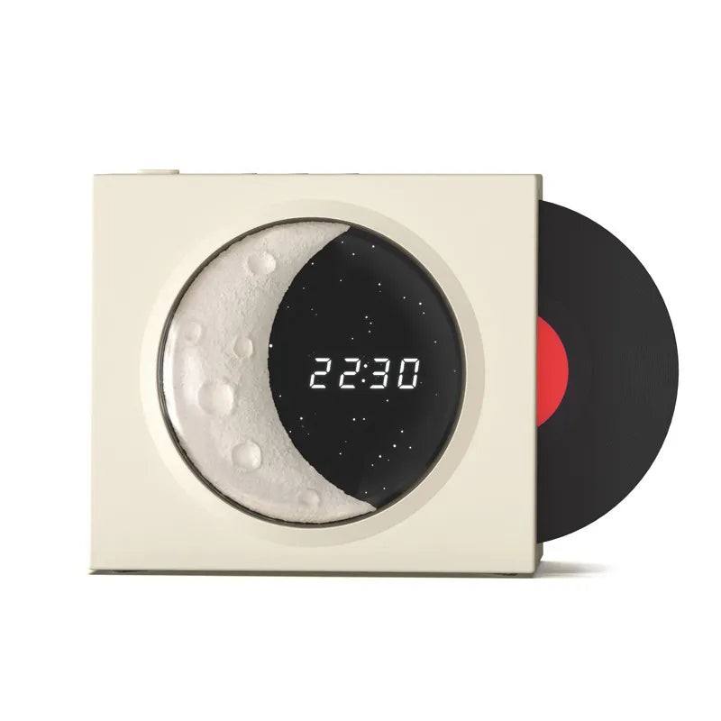 Lunar Tune Wireless Speaker Clock