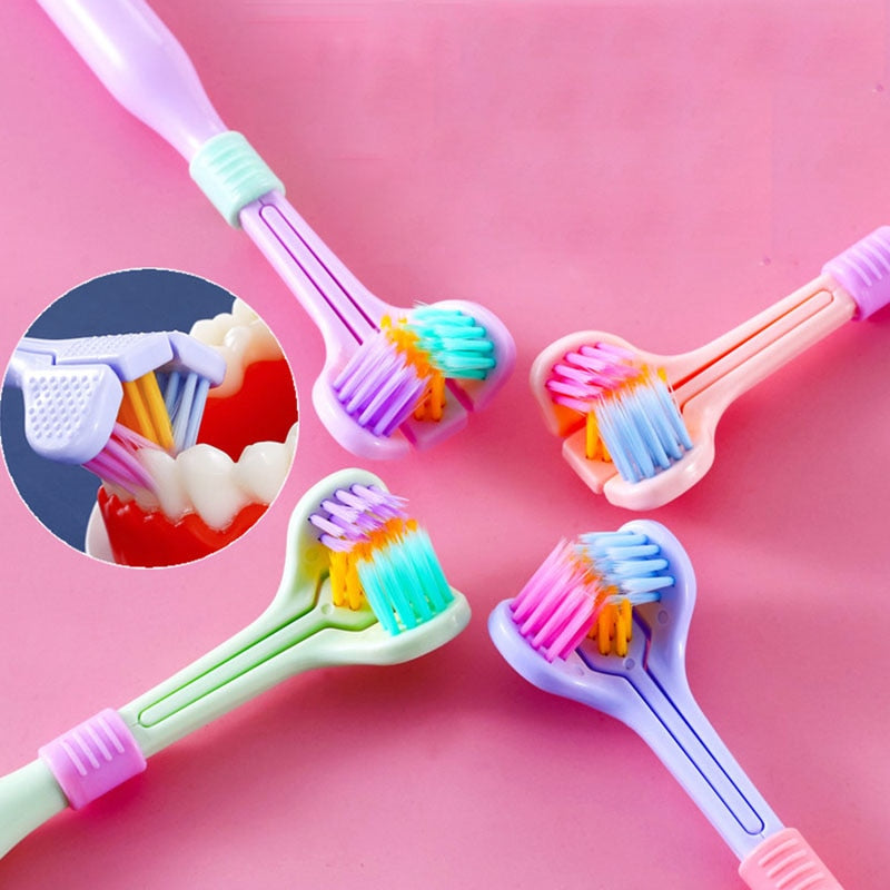 Three-Sided Soft Ultra Care Toothbrush