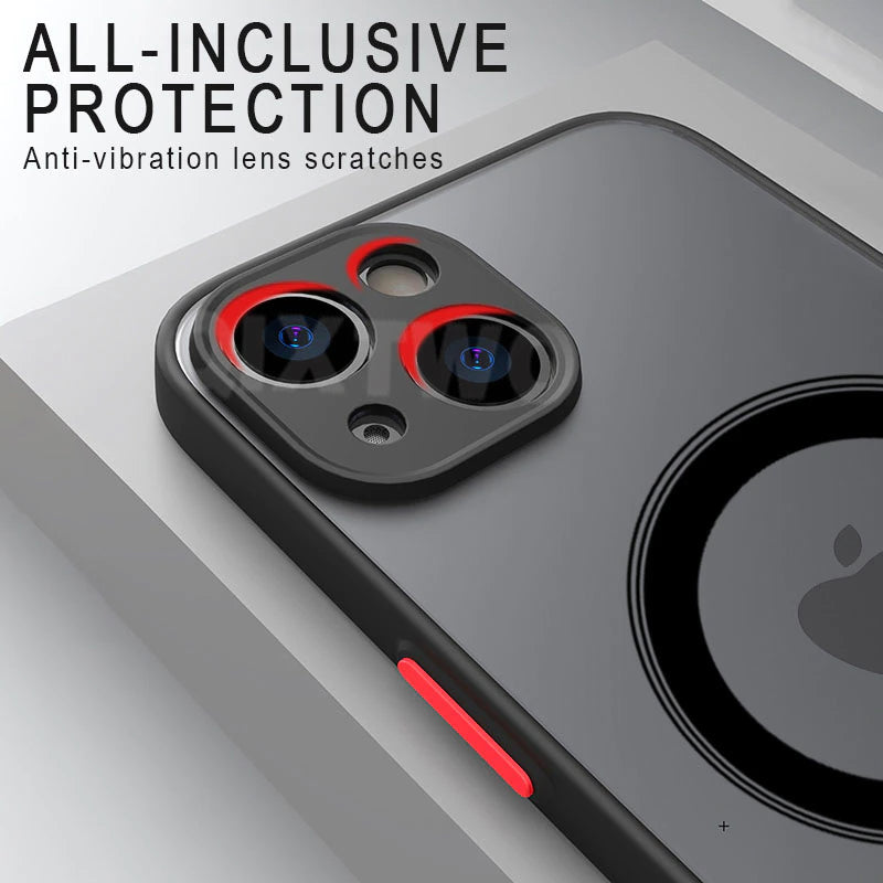 Elegant Magsafe Shockproof iPhone Case - Image 3