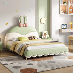 Rabbit Nordic Princess Cozy Cute Kids Bed