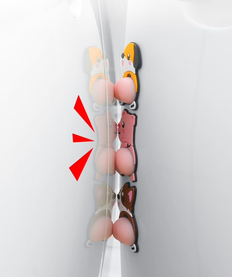 3D Cartoon Car Bumper Door Protectors - Image 1