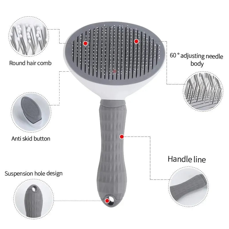 Pet Cat Hair Removal Brush