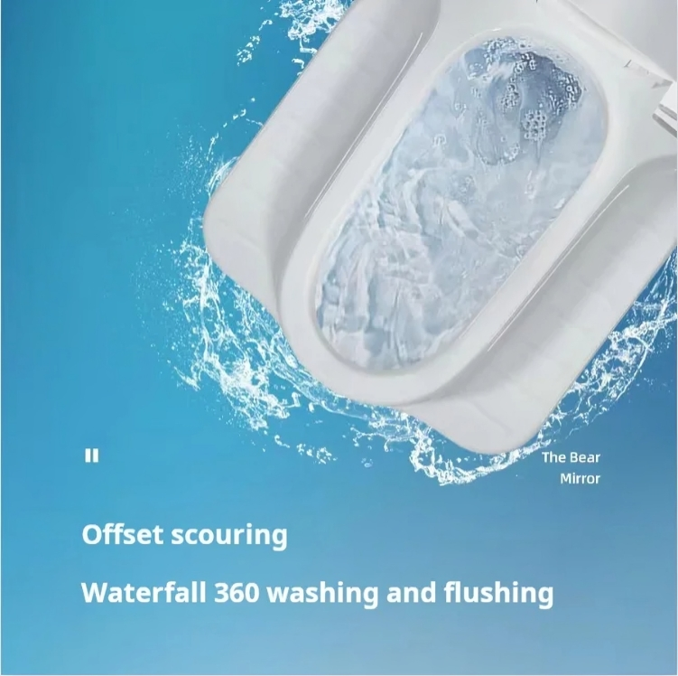 Dual Design Squat-toto-Sit Convertible Toilet - Image 2