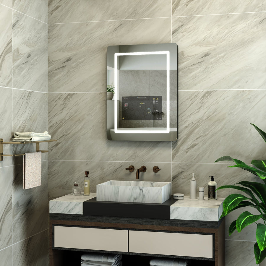 Smart Anti-Fog LED Wall Bathroom Mirror - Image 3