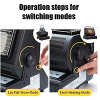 Warm Camping Dual-Function Heater Stove - Image 5