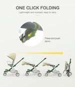 360 Rotating Folding Easy Travel Folding Baby Stroller