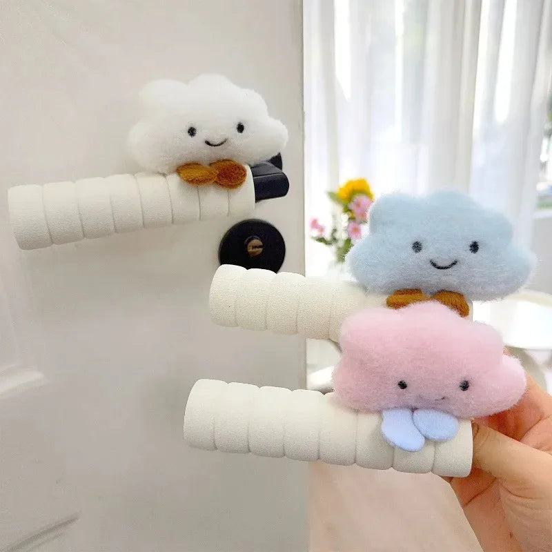 Anti Bump Happy Cloud Door Handle Cover - Image 2