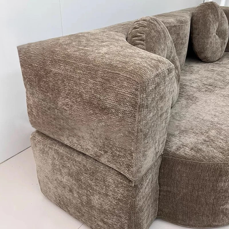Space-Saving High-Density Foam Foldable Modular Reclining Sofa - Image 2