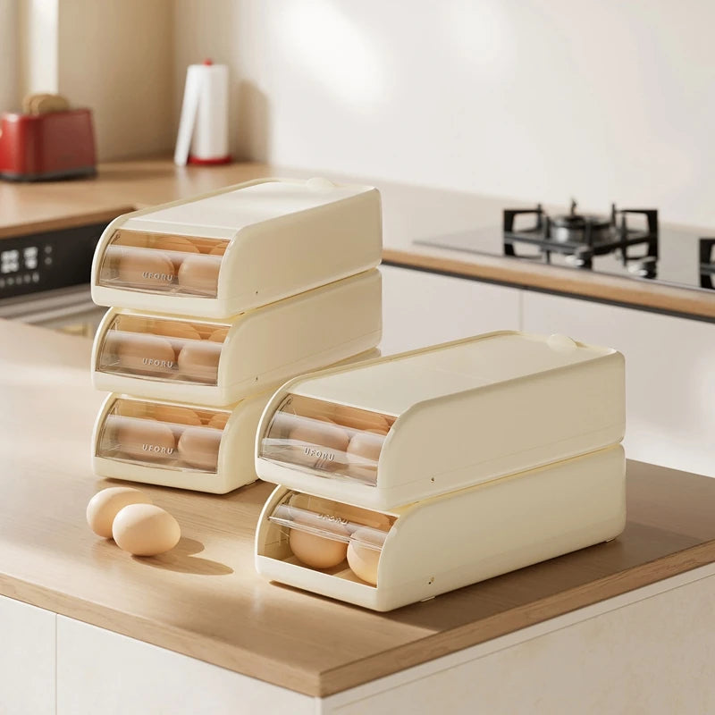 Fresh Stack Egg Storage Organizer Box - Image 3