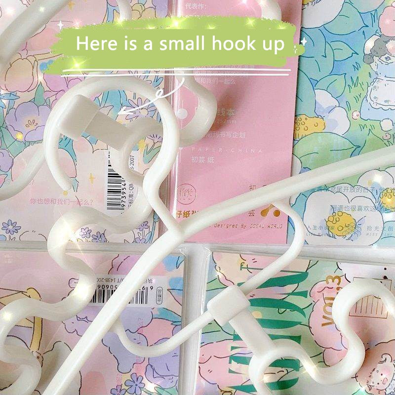 Japanese Space-Saving Wavy Cloth Hanger - Image 4