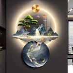 Luxury Landscape Relaxing Modern Decorative Lamp