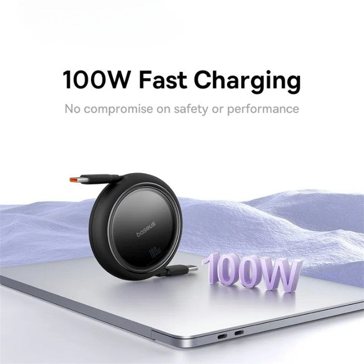 Retractable Compact Ultra Fast Charging Cable - Image 3