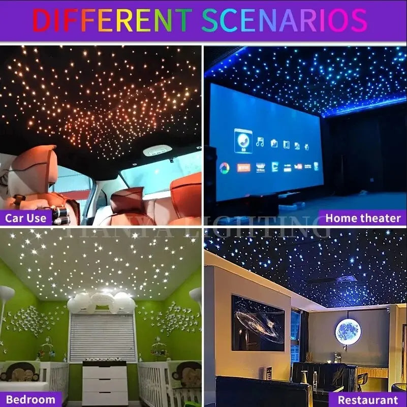 RGB Fade Fiber Optic Ceiling Atmosphere Light - Image 1