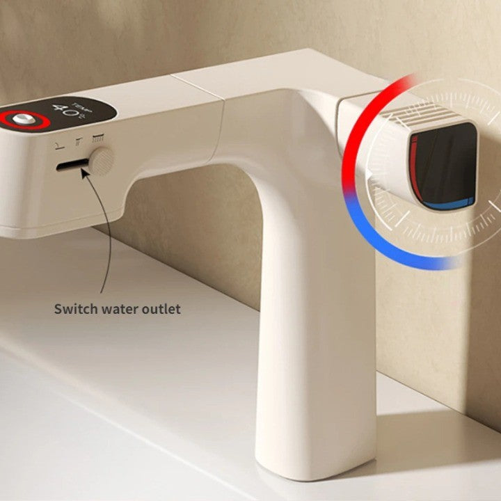 Clean Water Digital Elegant Pull-Out Faucet