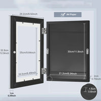 Magnetic Wooden Kids Easy Open Art Frame - Image 5