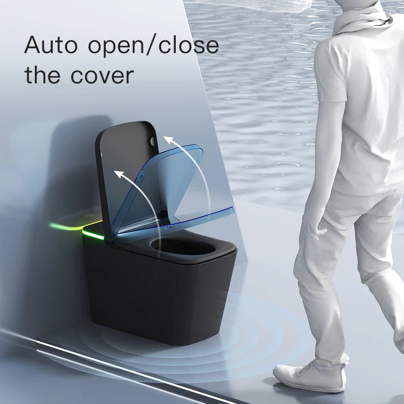 Built-in Aromatherapy Automatic UV Nozzle Colorful Smart Toilet - Image 3