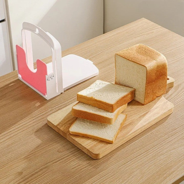 Slice Right Bread Cutting Toast Slicer Stand - Image 1