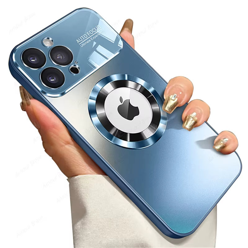 Magnetic Power Safety Metal Phone Case - Image 5