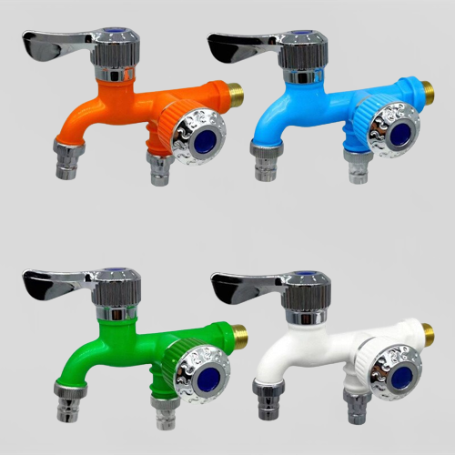 Double Divider Universal Connector Faucet - Image 0