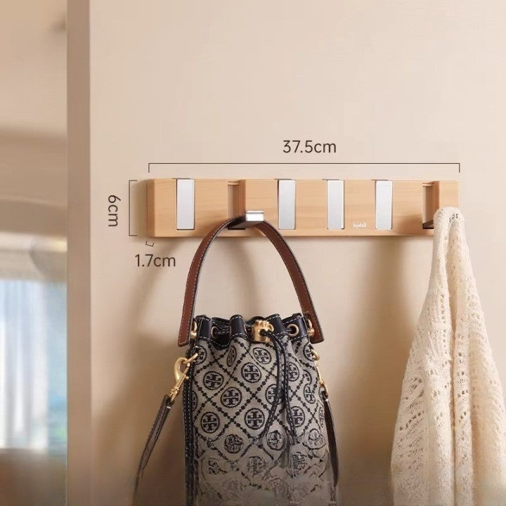 Pull & Hang Minimalist Wooden Wall Hanger - Image 6