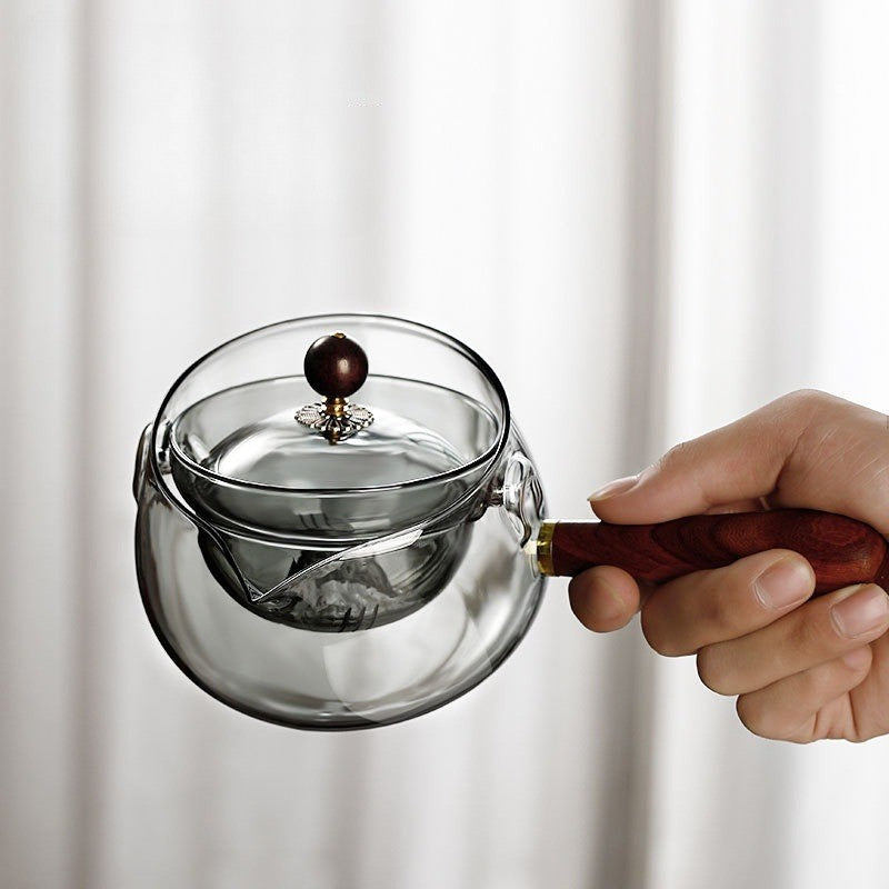 Timeless Rotating Elegant Heat Resistant Teapot