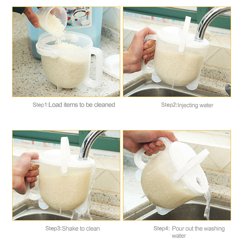 Practical Quick Rice Washer Basket - Image 5