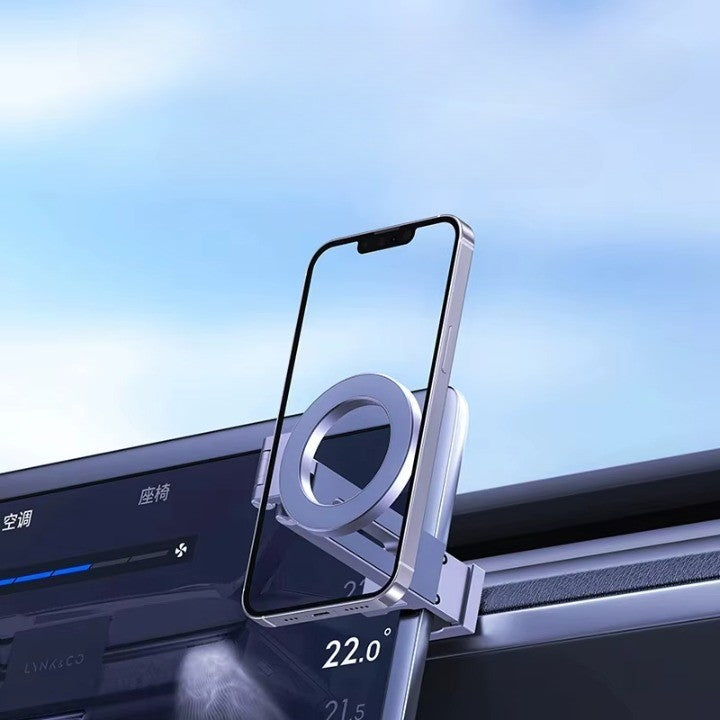 Hands-Free Magnetic Travel Phone Holder Bracket - Image 2
