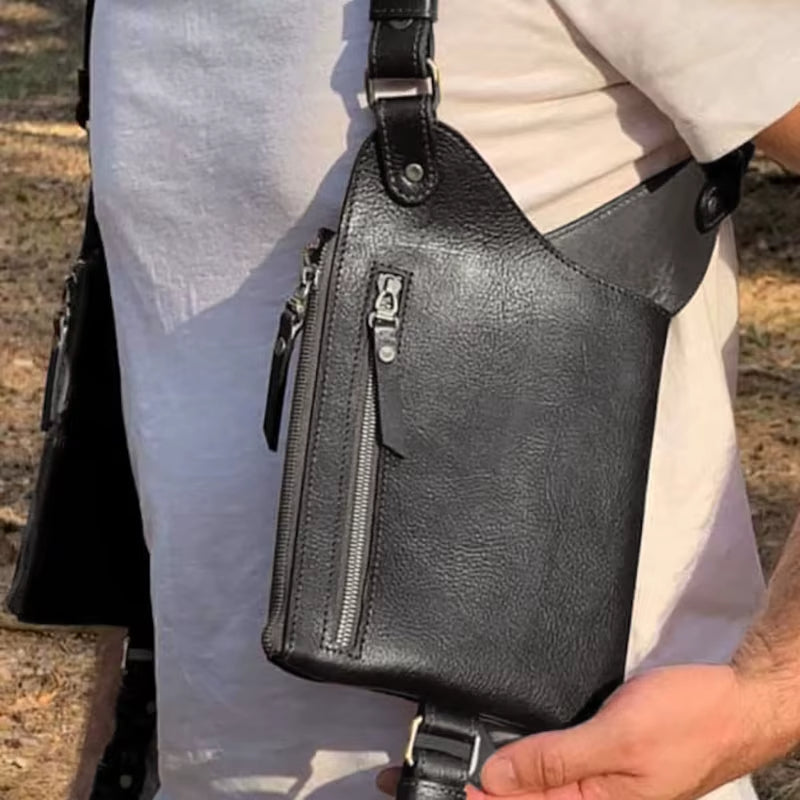 Retro Vintage Crossbody Tactical Bag - Image 7