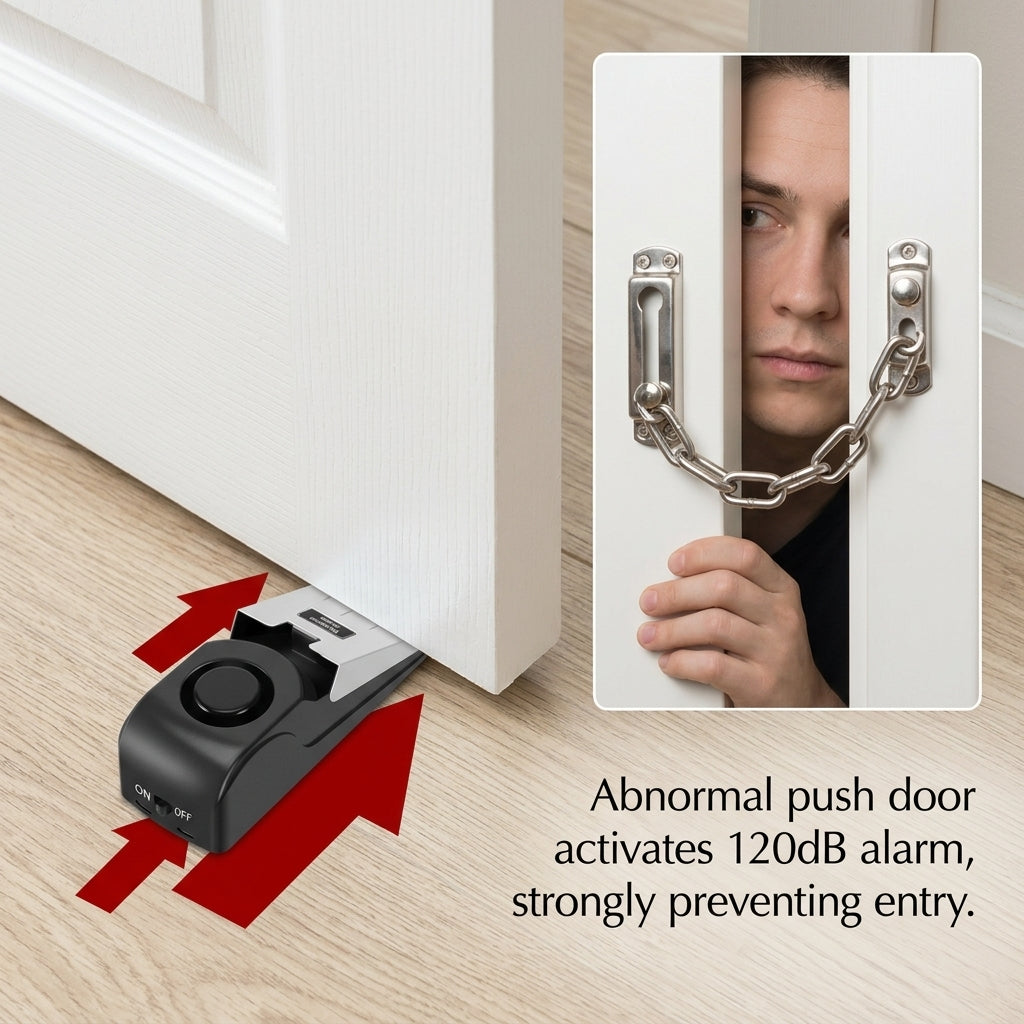 Portable Wireless Alarm Door Stopper - Image 5