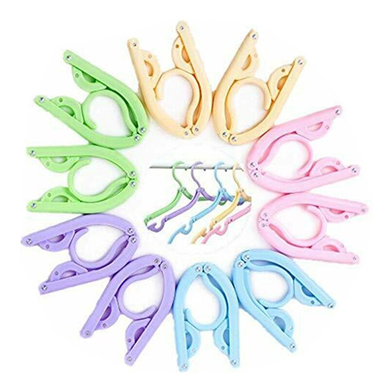 Foldable Magic Easy Travel Clothes Hanger - Image 10
