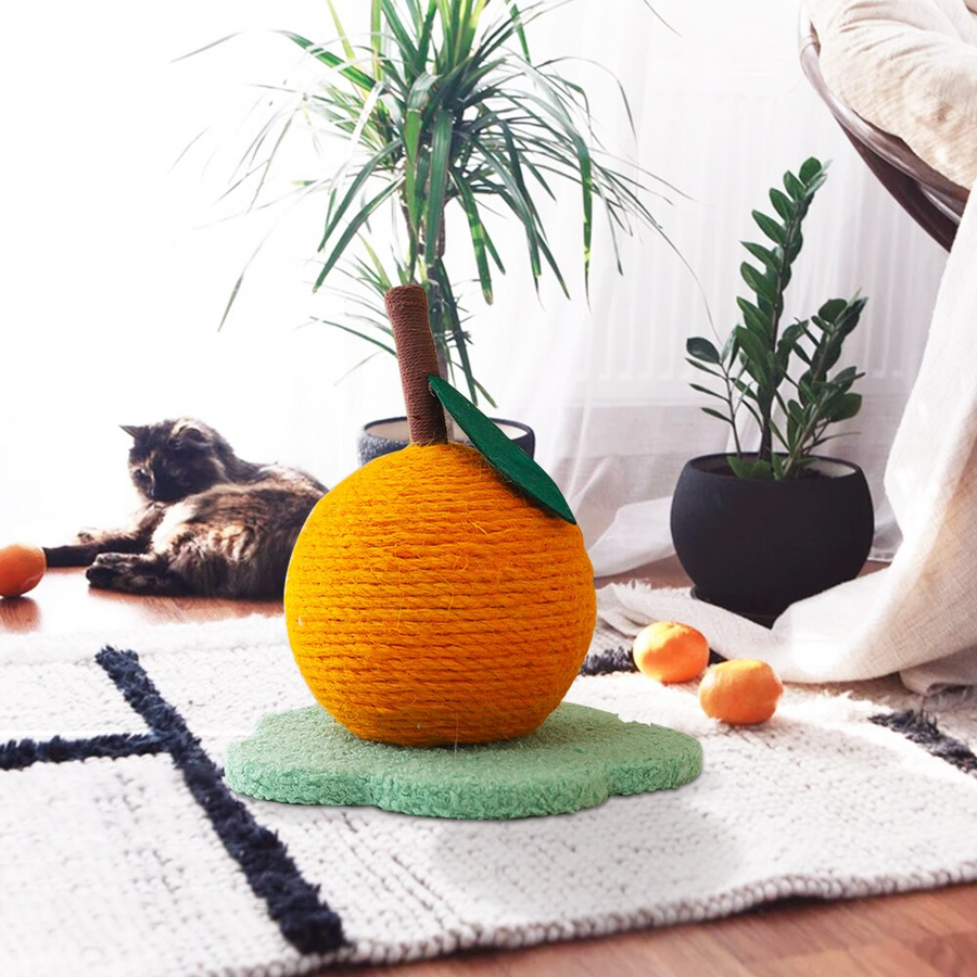 Orange Tree Pet Scratching Toy - Image 2