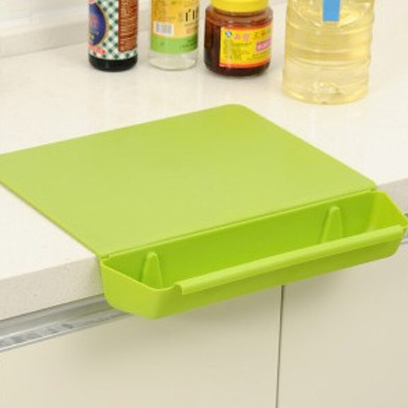 2in1 Creative Cutting Board with Side Storage