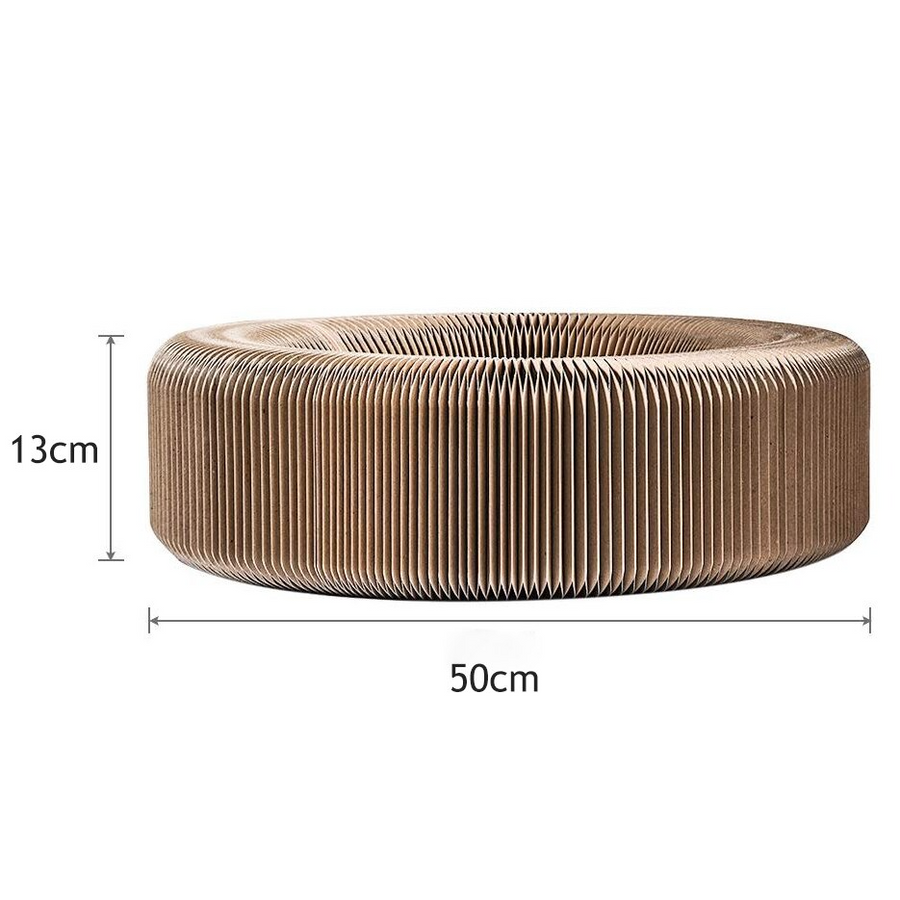 Cat Scratcher Board Accordion Bed - Image 7