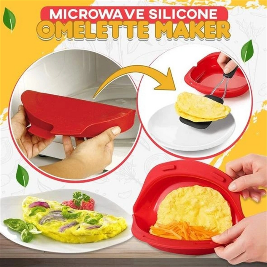 Non-Stick Microwave Omelette Maker - Image 3