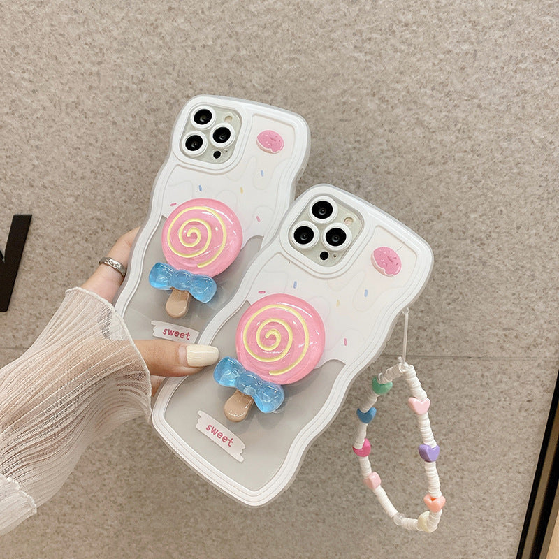Sweet Treat 3D Japanese Style Heart iPhone Case - Image 1