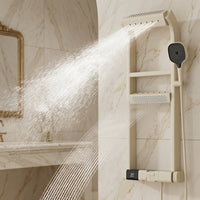 Modern LED Digital Display Thermostatic Piano Keys Shower Set - Image 5