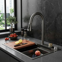 Elegant Stainless Steel Waterfall Kitchen Sink - Image 3