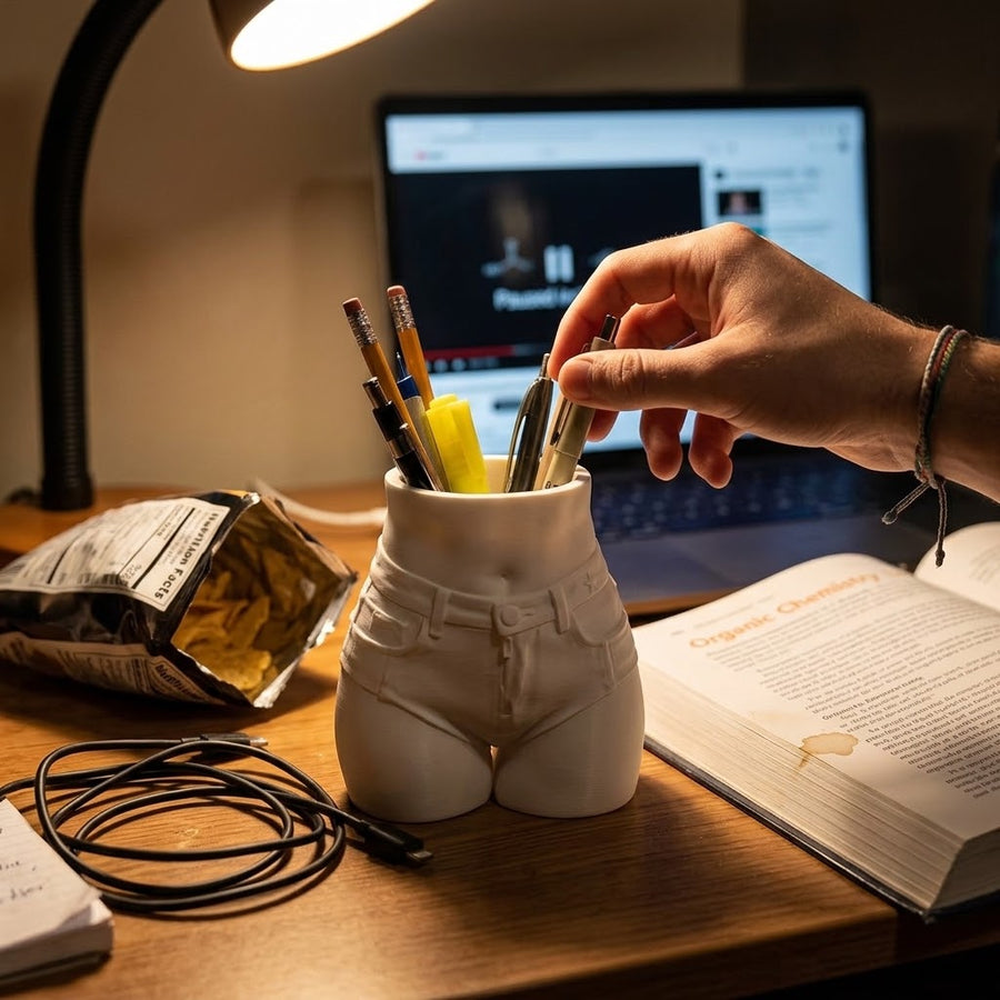 Hot Legs Pencil Holder